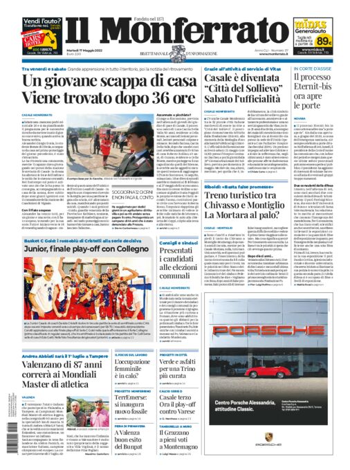 Il Monferrato - Edizione 37 del 17/05/2022